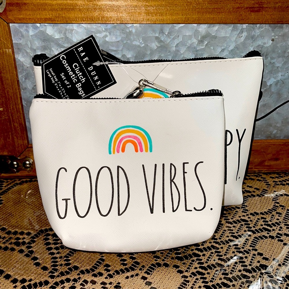 Rae Dunn cosmetics bag🌈